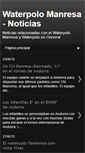 Mobile Screenshot of noticiaswaterpolomanresa.blogspot.com