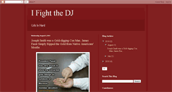 Desktop Screenshot of ifightthedj.blogspot.com