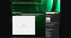 Desktop Screenshot of houseofenergysavingdevices.blogspot.com