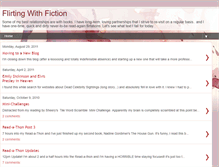 Tablet Screenshot of fictionflirt.blogspot.com