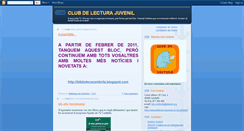 Desktop Screenshot of clublecturajuvenil.blogspot.com