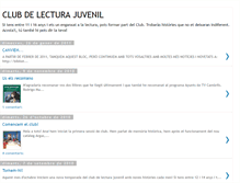 Tablet Screenshot of clublecturajuvenil.blogspot.com