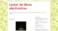 Desktop Screenshot of lectordelibroselectronicos.blogspot.com