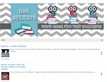 Tablet Screenshot of booksoulmates.blogspot.com