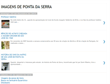 Tablet Screenshot of imagensdapontadaserra.blogspot.com