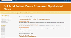 Desktop Screenshot of bet-fred-casino.blogspot.com