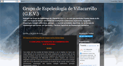 Desktop Screenshot of espeleovillacarrillo.blogspot.com
