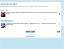 Tablet Screenshot of carsmasterzon.blogspot.com