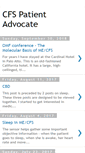 Mobile Screenshot of cfspatientadvocate.blogspot.com