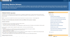 Desktop Screenshot of learningdevicedrivers.blogspot.com