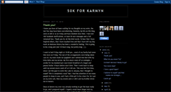 Desktop Screenshot of 50kforkarmyn.blogspot.com