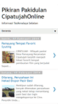 Mobile Screenshot of cipatujahonline.blogspot.com