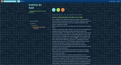 Desktop Screenshot of historiadofunk.blogspot.com