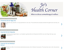 Tablet Screenshot of joshealthcorner.blogspot.com