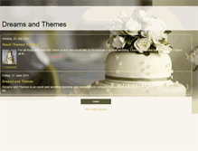 Tablet Screenshot of dreamsandthemes275.blogspot.com