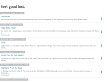 Tablet Screenshot of ifeelgoodlost.blogspot.com
