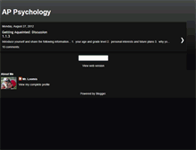 Tablet Screenshot of apexappsychology.blogspot.com