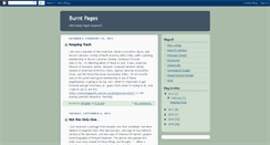 Desktop Screenshot of burntpages.blogspot.com