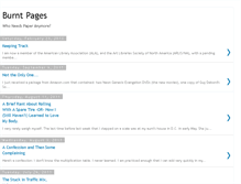 Tablet Screenshot of burntpages.blogspot.com