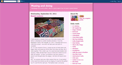 Desktop Screenshot of musingndoing.blogspot.com