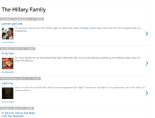 Tablet Screenshot of hillaryfamily.blogspot.com