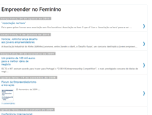 Tablet Screenshot of empreender-no-feminino.blogspot.com