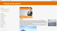 Desktop Screenshot of kanary7.blogspot.com