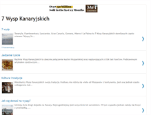 Tablet Screenshot of kanary7.blogspot.com