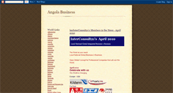 Desktop Screenshot of angola-business.blogspot.com