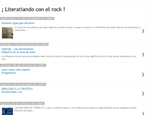 Tablet Screenshot of literatiandoconelrock.blogspot.com