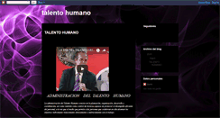 Desktop Screenshot of laura-talentohumano.blogspot.com