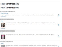 Tablet Screenshot of nikkisdistractions.blogspot.com