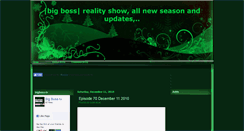 Desktop Screenshot of bigboss-tv.blogspot.com