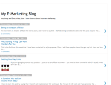 Tablet Screenshot of my-emarketing-weblog.blogspot.com