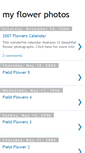 Mobile Screenshot of myflowerphotos.blogspot.com