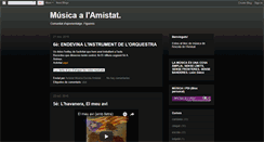 Desktop Screenshot of amistatmusica.blogspot.com