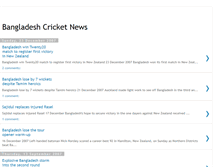 Tablet Screenshot of cricket-bangladesh.blogspot.com