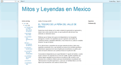 Desktop Screenshot of mitosyleyendasenmexico.blogspot.com