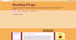 Desktop Screenshot of dazzlingwraps.blogspot.com