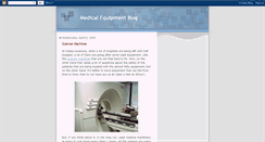 Desktop Screenshot of medicalequipmentblog.blogspot.com