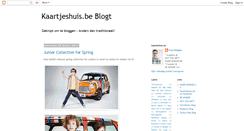 Desktop Screenshot of kaartjeshuis.blogspot.com