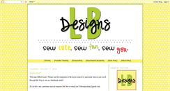 Desktop Screenshot of lbdesignsshop.blogspot.com