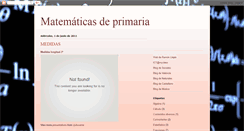 Desktop Screenshot of matedeprimaria.blogspot.com