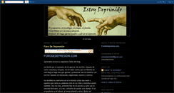 Desktop Screenshot of estoy-deprimido.blogspot.com