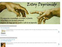 Tablet Screenshot of estoy-deprimido.blogspot.com