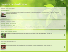 Tablet Screenshot of naturezadentrodecasa.blogspot.com