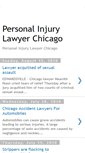 Mobile Screenshot of personal-injurylawyer-chicago.blogspot.com