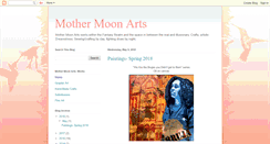 Desktop Screenshot of mothermoonarts.blogspot.com