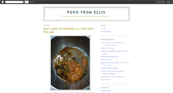 Desktop Screenshot of foodfromellis.blogspot.com