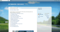 Desktop Screenshot of kenmarkebooks.blogspot.com